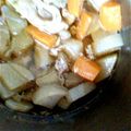 chihakuko's cooksnap of when they made 圧力鍋でつくる☆大根と豚の煮物.