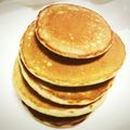 tazaki's cooksnap of when they made 薄焼きホットケーキ（レモンティーの香り）.