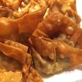 mogumogu5's cooksnap of when they made 簡単納豆揚げワンタン☆.