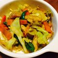 imoky's cooksnap of when they made 鶏肉野菜カレー炒め.