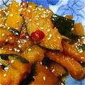 もももん27's cooksnap of when they made かぼちゃのきんぴら風煮.