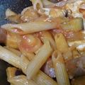 トニー・モンタナ's cooksnap of when they made ナスいりアラビアータ.