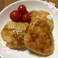 のんたん（≧∇≦）'s cooksnap of when they made 簡単！我が家流☆鶏つくねタレ付き.