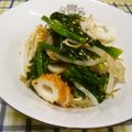 デカちゃん's cooksnap of when they made もやしとほうれん草の和風ナムル.