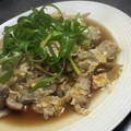 yuri＠まま's cooksnap of when they made 鶏とごぼうの卵とじ.