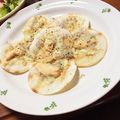 ありモン's cooksnap of when they made 餃子の皮★明太しらすピザ.