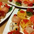 さやか383838's cooksnap of when they made 妖怪ウォッチ　ジバニャンの手毬寿司.