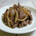 nasubeam's cooksnap of when they made 牛肉と玉ねぎのオイスター炒め.
