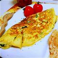 ryocota's cooksnap of when they made ＊朝食に*ほうれん草のオムレツ＊.