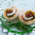 赤い電話's cooksnap of when they made ちくわの梅大葉巻き♪.