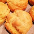 レモンマカロン's cooksnap of when they made HMで簡単! メロンパン?なスコーン♡.