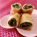 赤い電話's cooksnap of when they made しんなりレタスのキツネ巻き.