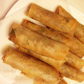 satokohime's cooksnap of when they made わが家の定番、本格（？）春巻き♪.