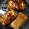 クックD0FHRJ☆'s cooksnap of when they made 肉巻き豆腐ステーキの照り焼き.
