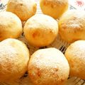 ruruyun's cooksnap of when they made チーズとジャガイモのぱん.