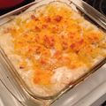 熊山熊子's cooksnap of when they made じゃがいもとベーコンのグラタン.