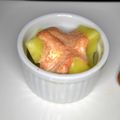 mielle's cooksnap of when they made 明太ポテトのココットカマン.