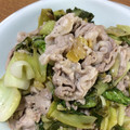 Katlin's cooksnap of when they made ✩簡単✩豚肉と青梗菜の塩レモン炒め.