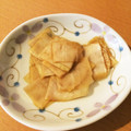 りんごとみかん♬'s cooksnap of when they made 大根の皮の醤油漬け.
