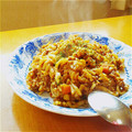 しじみごはん's cooksnap of when they made 濃厚♪残ったカレーで簡単焼きうどん.