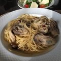 lecoton's cooksnap of when they made 超簡単!!牡蠣のスープパスタ.
