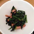 ゆっくはっぴー♡'s cooksnap of when they made ほうれん草のソテー.
