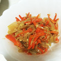 kikiik's cooksnap of when they made 副菜炒め！人参と玉ねぎの卵とじ.