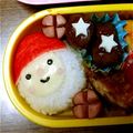はっぱちゃん☆'s cooksnap of when they made キャラ弁♡サンタさん2 クリスマス.