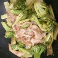 みるく1108's cooksnap of when they made 牛肉とブロッコリーの中華炒め.