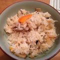 エル♀'s cooksnap of when they made じゃこときのこの炊き込みごはん.