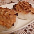 rie-tin's cooksnap of when they made 焼きおにぎり　味噌ベース②.