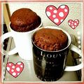 ちお子's cooksnap of when they made ◇レンジで簡単！マグカップケーキ◇.