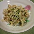 あっころりんα's cooksnap of when they made まだ捨てないで！！大根皮でおつまみ一品.