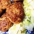 みりんりんりん's cooksnap of when they made コロコロ長いものハンバーグ.