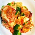 みりんりんりん's cooksnap of when they made きゅうり＆長芋の蛸キムサラダ！.