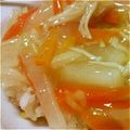 りょうびん's cooksnap of when they made 五目炒飯に！大根のトロトロあんかけ炒飯.