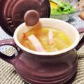 haruるんるん♪'s cooksnap of when they made 簡単☆白菜とベーコンのあったかスープ☆.