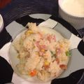 クックKZ2CVR☆'s cooksnap of when they made 炊飯器で作る楽チン海老ピラフ(.