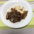 ヴァイスブルスト's cooksnap of when they made 手間なし 肉豆腐.