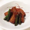 toMo717's cooksnap of when they made ごぼう天の甘辛煮.