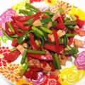 花花里's cooksnap of when they made にんにくの芽とベーコン炒め.
