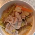 クロクロクローバー's cooksnap of when they made 簡単 絶品♪ 豚肉 白菜の 胡麻味噌煮！.