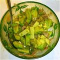 RAY0709's cooksnap of when they made 簡単おつまみ！アボカドチーズハム.