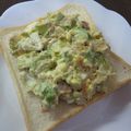 さとみりん's cooksnap of when they made アボカドツナトースト.
