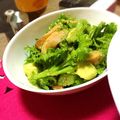 Ｒｅｅ☆'s cooksnap of when they made わさび菜とお刺身のおつまみサラダ.