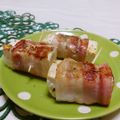 赤い電話's cooksnap of when they made 豆腐のベーコン巻き.