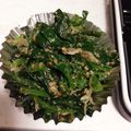 こぴたまご's cooksnap of when they made ■簡単副菜■ほうれん草ごまあえ☆朝昼減量.