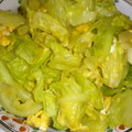 sy1's cooksnap of when they made ◆簡単♡キャベツと卵の炒め物♡.