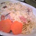 じょぉじ's cooksnap of when they made さつまいものクリームパスタ.