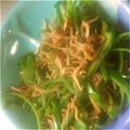 askotti's cooksnap of when they made じゃこピーぽん酢炒め.